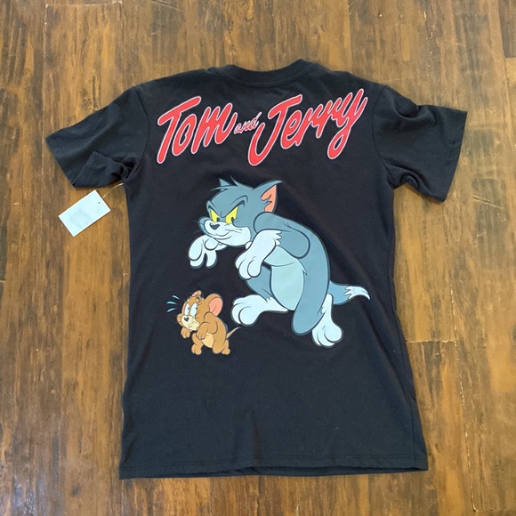NWT Tom & Jerry Charter Tee Front & Back Graphics Size XXS - Picture 4 of 4